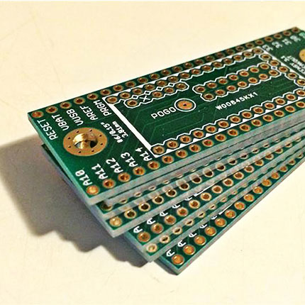 Prototipo de PCB de 2 capas
